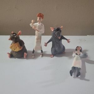 Ratatouille Figures Set Of 4